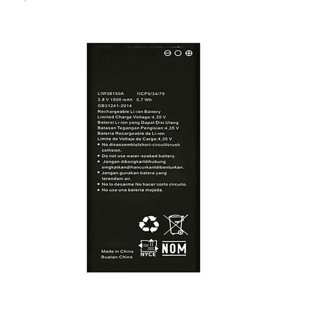 Batería para HISENSE TH-P42X50C-TH-P50X50C-Power-Board-for-Panasonic-B159-201-4H.B1590.041--hisense-LIW38150A